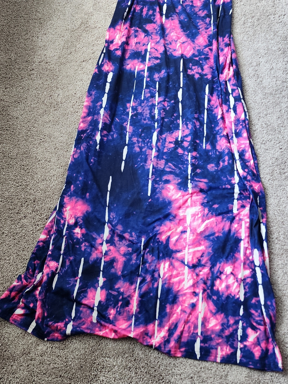 Tie-Dye Slip Maxi Dress - Picture 12 of 14